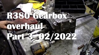 R380 suffix L overhaul Part 3 Removing 5th and Reverse