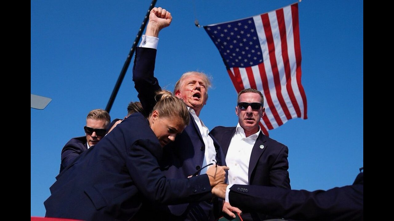 13/7/2024 TỔNG THỐNG TRUMP BỊ ÁM SÁT TẠI BUỔI RALLY Ở BUTLER, PENNSYLVANIA