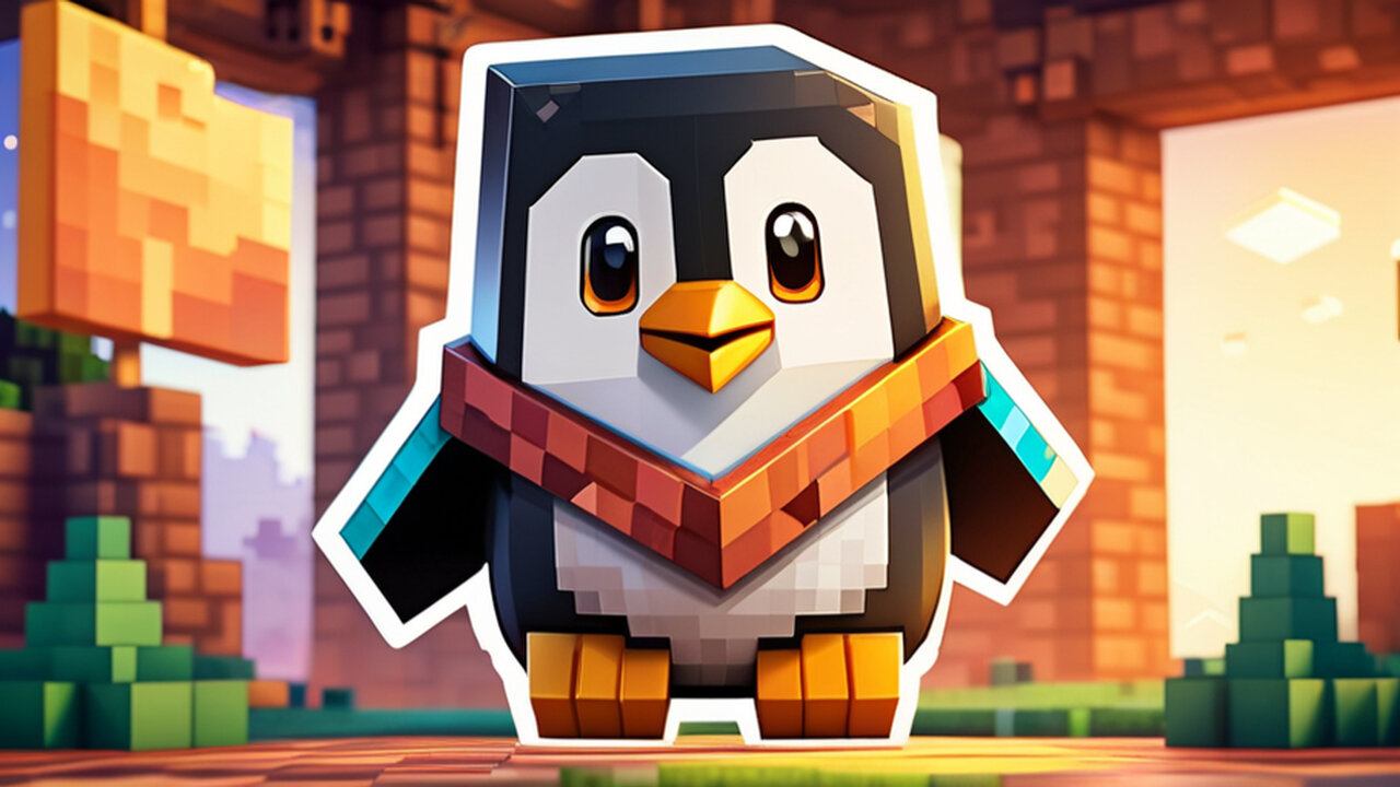 How To Make A Penguin Banner In Minecraft