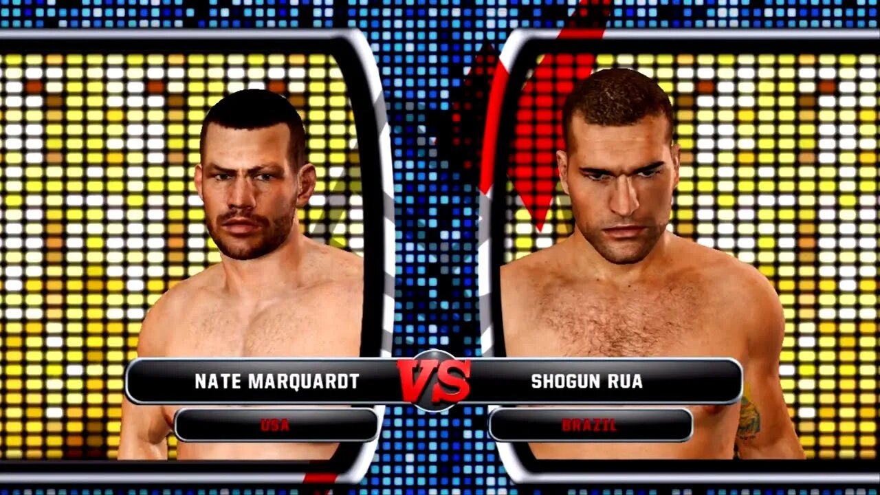 UFC Undisputed 3 Gameplay Shogun Rua vs Nate Marquardt (Pride)