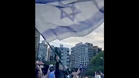 Javier Milei Waves Israeli flag?