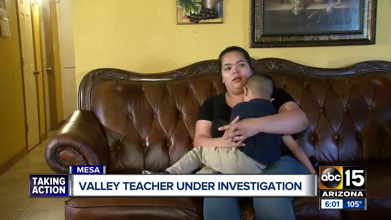 Mesa mother says her son was abused by his teacher