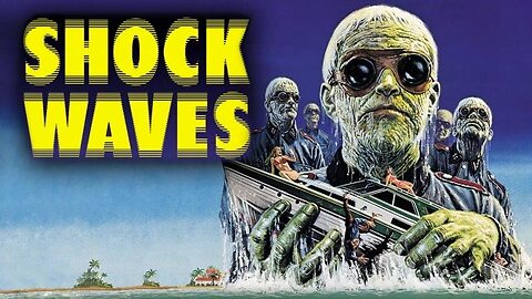 SHOCK WAVES 1977 Shipwrecked Caribbean Vacationers Meet Nazi Zombies FULL MOVIE HD & W/S
