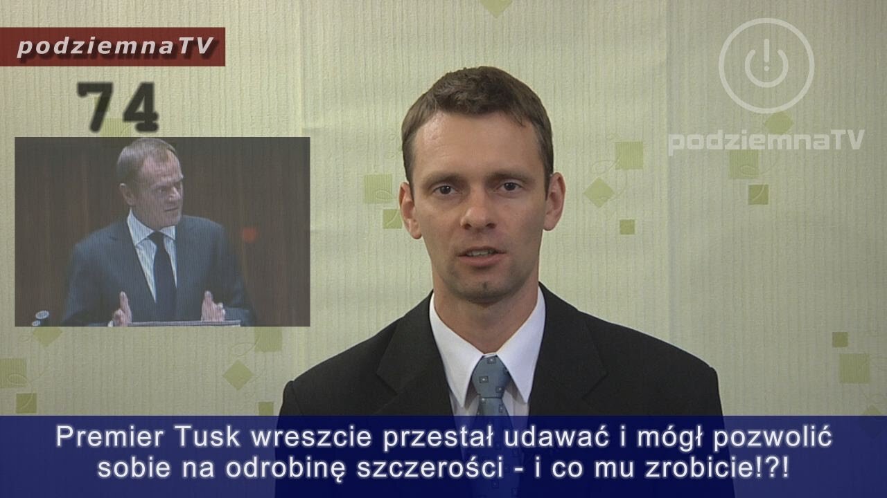 podziemna TV - Tusk wreszcie powiedział prawdę #74 (05.09.2014)