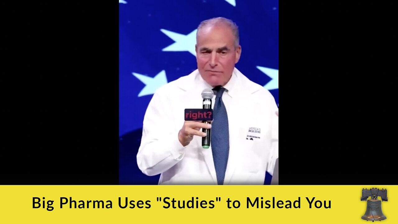 Big Pharma Uses "Studies" to Mislead You