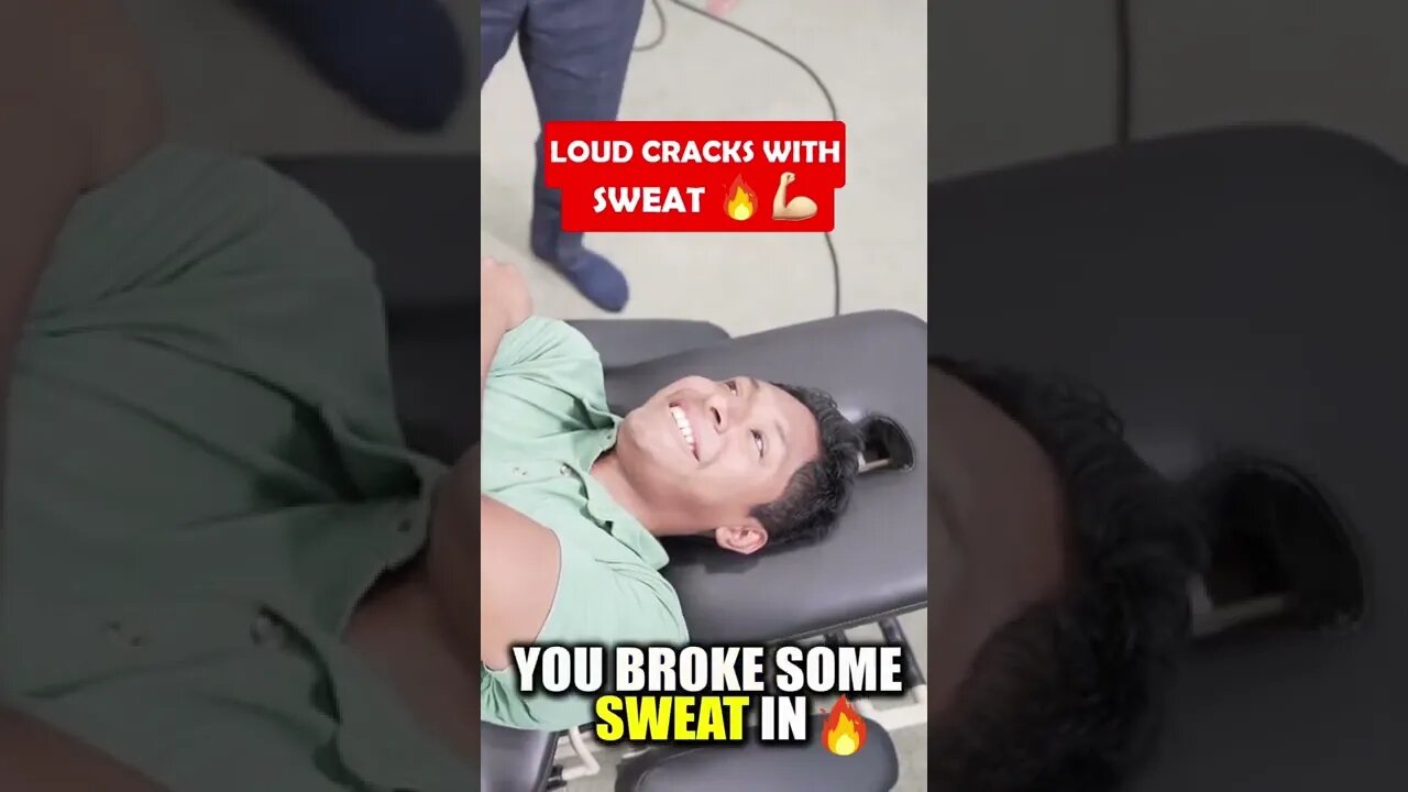 HE BROKE INTO SWEAT AFTER LOUD CRACK! 😱🤯🔥👍