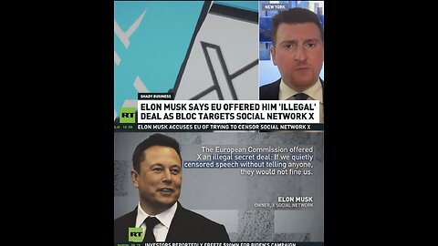 Musk says EU offered him ‘illegal’ deal as bloc targets social network X