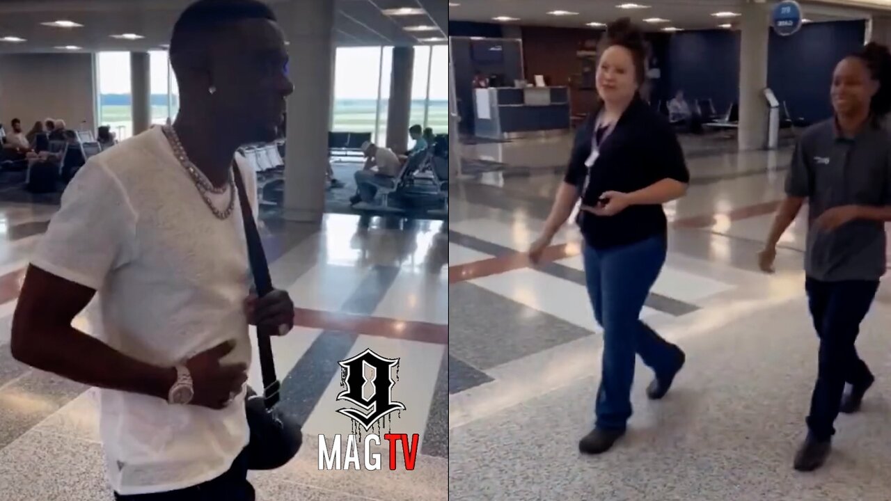 Boosie Declines Picture With Fans Because He Has The Bubble Guts! 😂