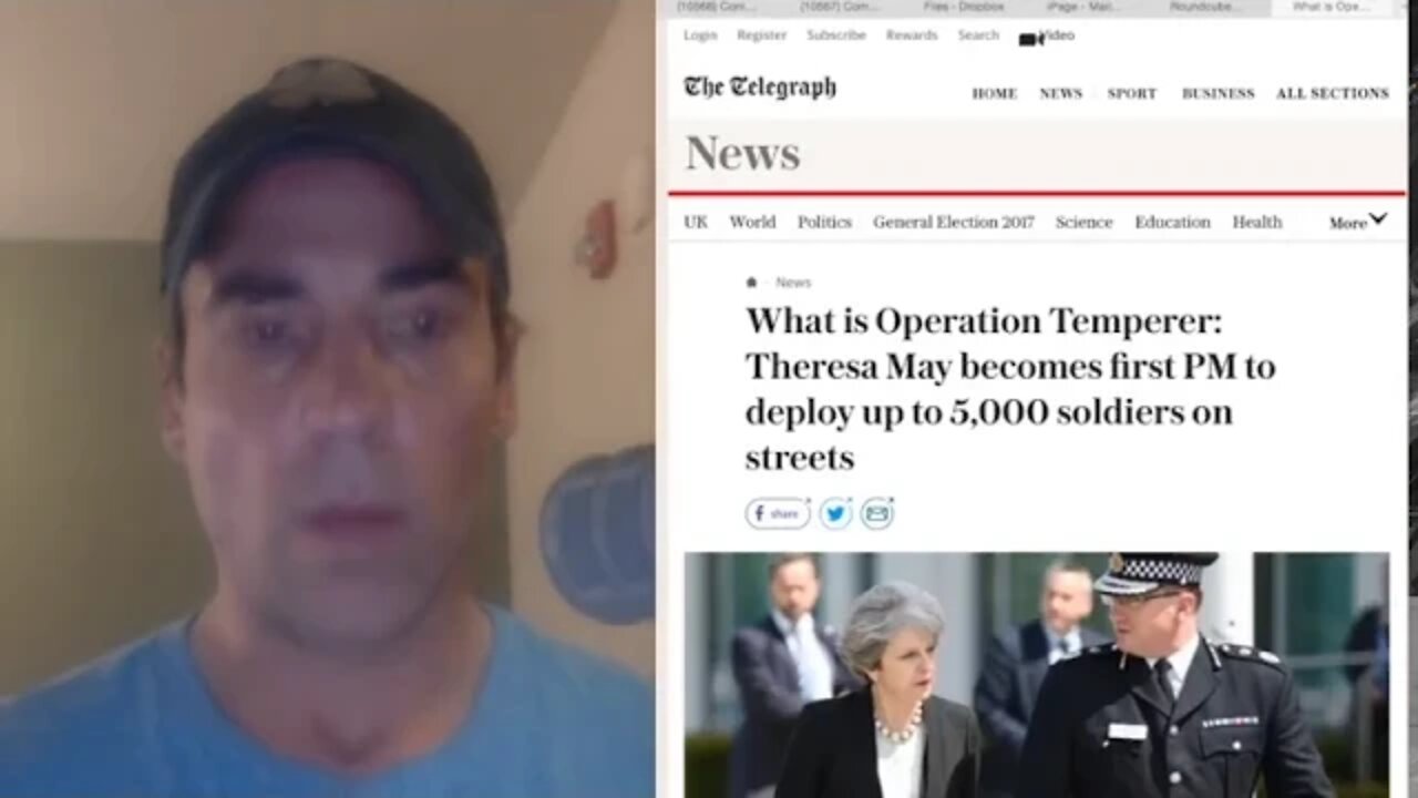 Operation Temperer, David Cameron Fearful Impression Government Lost Control, Martial Law