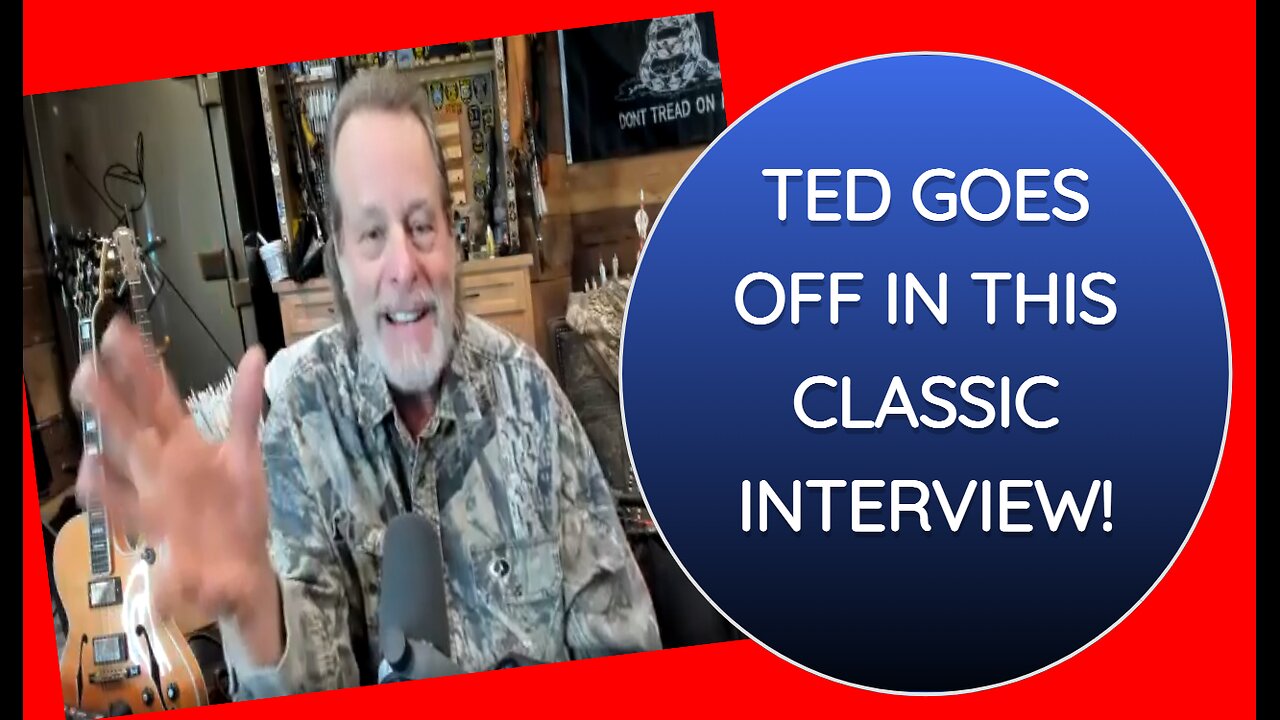 Exclusive Ted Nugent Interview Where He Goes Off On The Media!