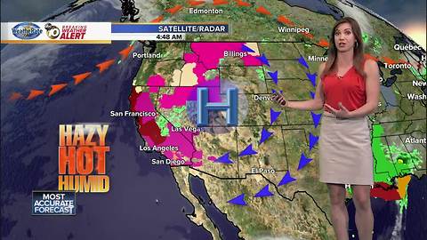 10News Pinpoint Weather with Meteorologist Megan Parry