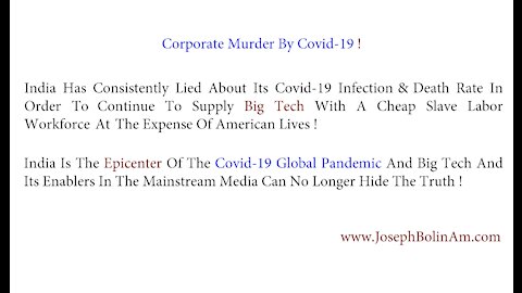 India Conspired With Twitter & Big Tech To Hide True Covid Numbers