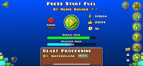 Geometry Dash: Press Start Full