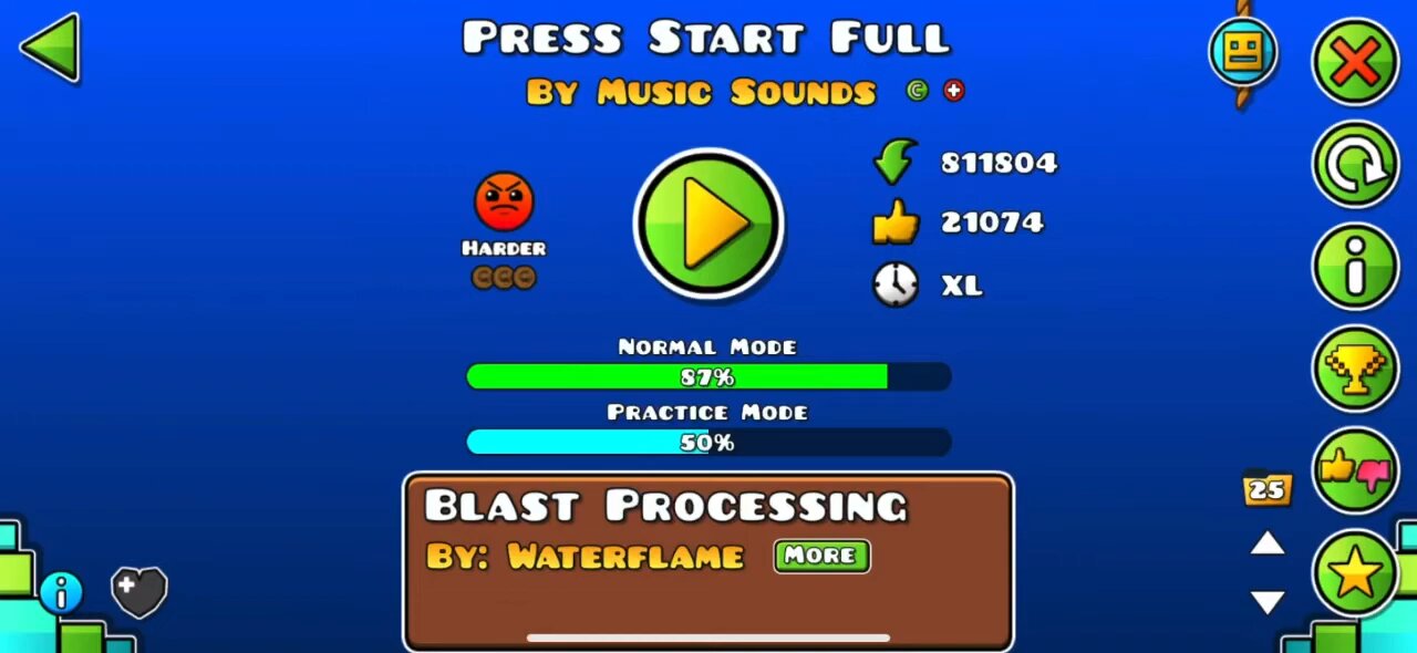 Geometry Dash: Press Start Full