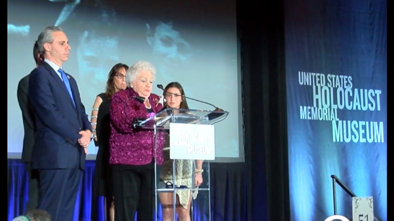 U.S. Holocaust Memorial Museum honors survivor