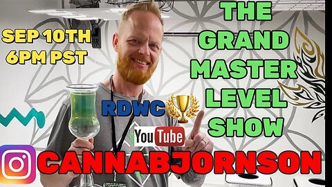 GRAND MASTER LEVEL CANNABJORNSON #RDWC #DWC #HYDROPONICS