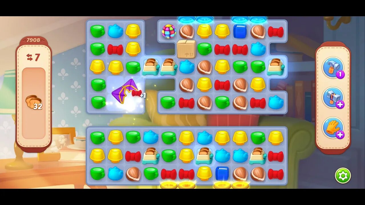 Playrix Homescapes Gameplay Walkthrough Level 7908