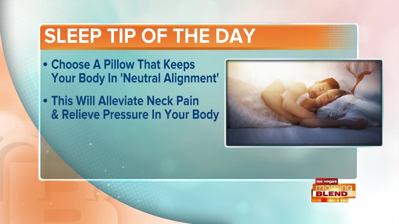 Sleep Tip: Choosing the Right Pillow