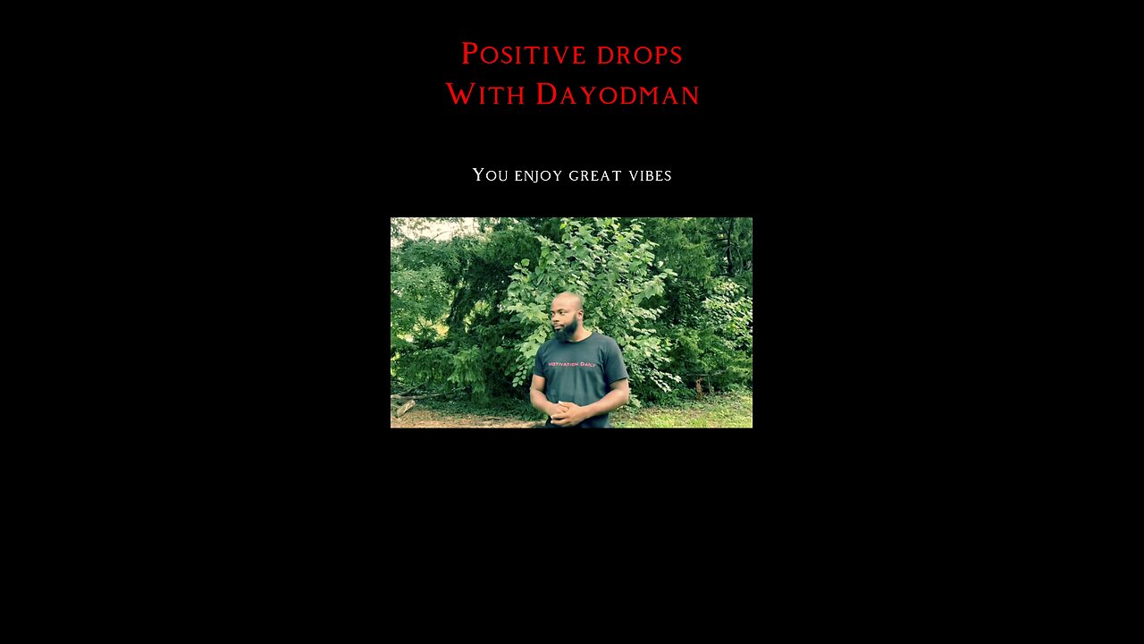 You Enjoy #dayodman #motivation #eeyayyahh #motivationalspeaker #vibes