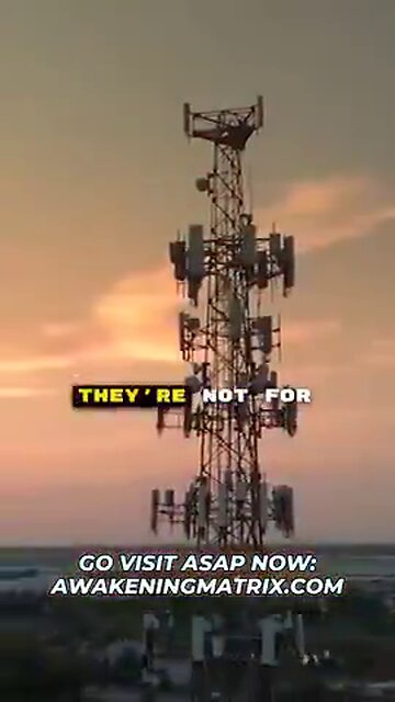 ALL THE TOWERS THEY PUT UP WERE NOT FOR 5G PHONES AND FASTER INTERNET