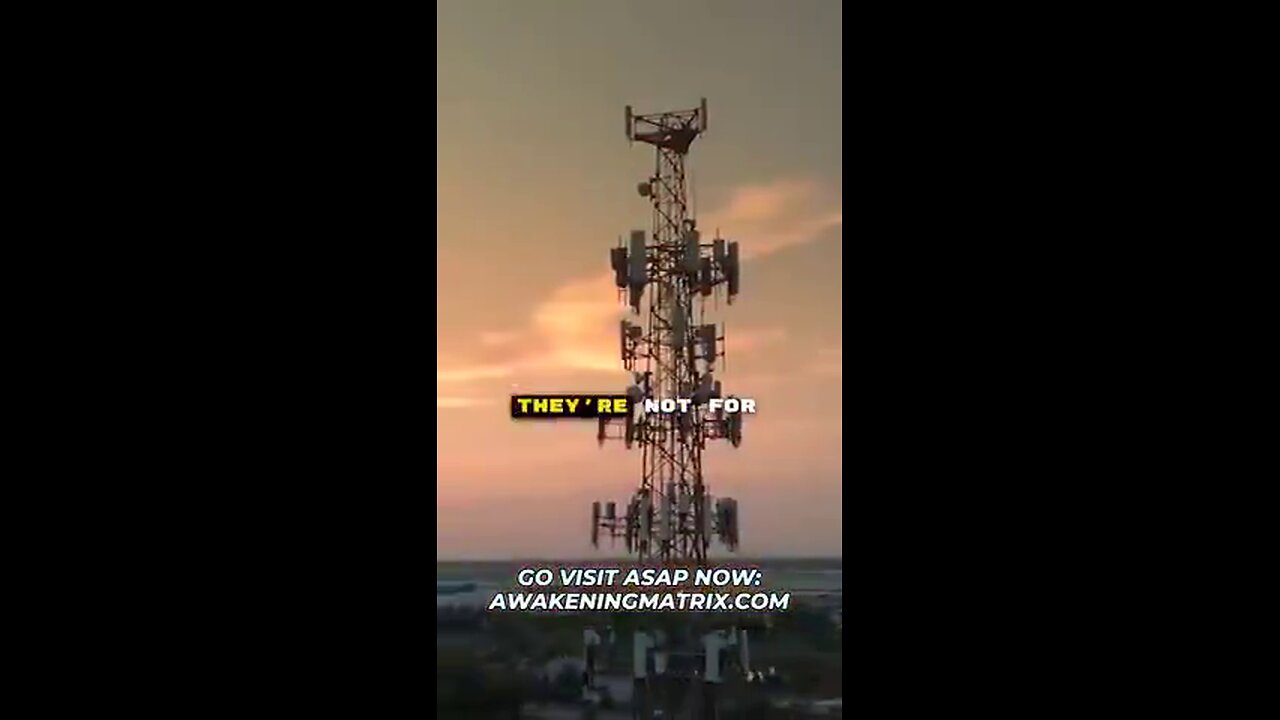 ALL THE TOWERS THEY PUT UP WERE NOT FOR 5G PHONES AND FASTER INTERNET