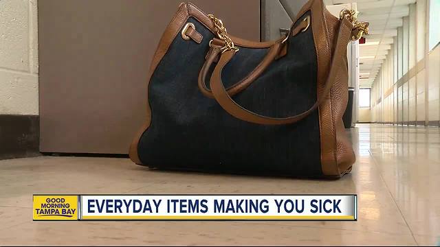 Your phone, purse and shoes: Three items most likely to make you sick this cold and flu season