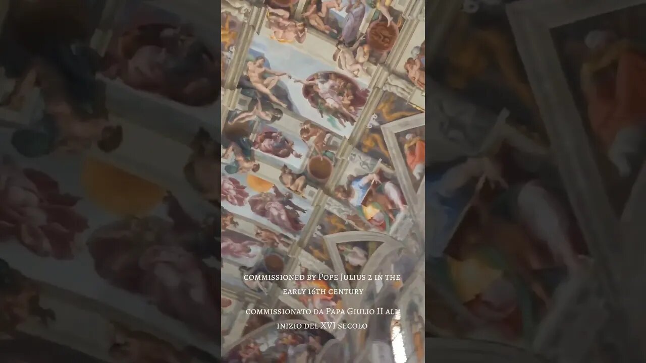 🇮🇹Sistine Chapel /Cappella Sistina