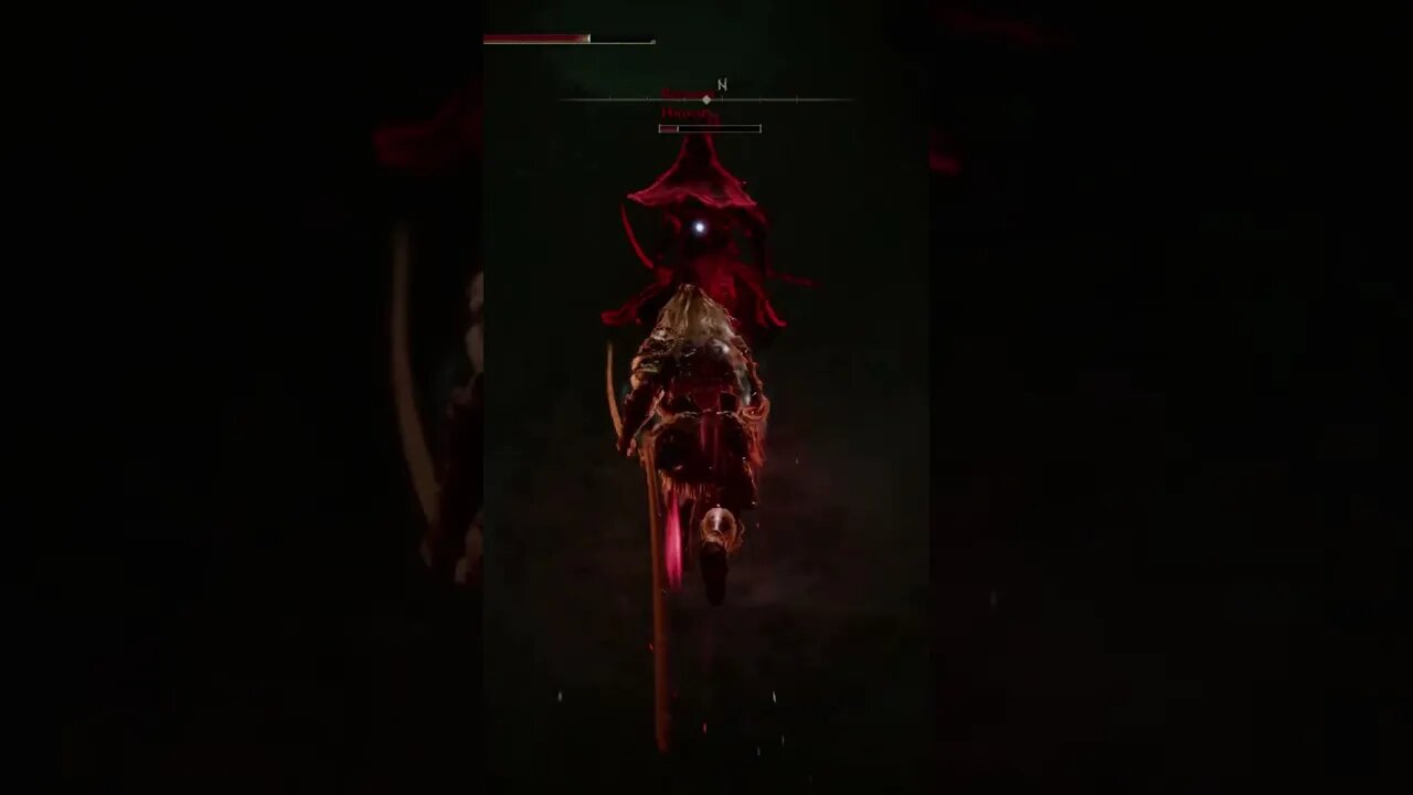 Elden Ring - Invader Changes His Mind and Runs - Co-Operator (Samurai) PC #shorts