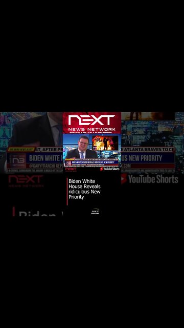 Biden White House Reveals ridiculous New Priority #shorts