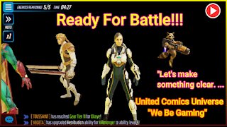 MARVEL STRIKE FORCE: Ninjetta Kage's Arena Fight Kestrel Vs Kestrel "We Be Comics"