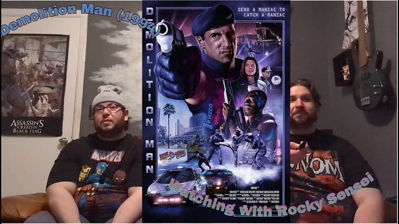 Watching With Sensei Rocky Demolition Man Fight scenes Reviewed Part 2