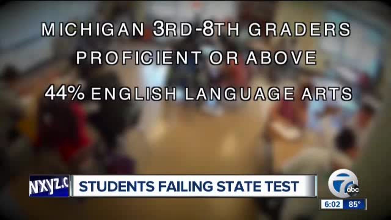 Michigan reading scores up slightly in third, fourth grades