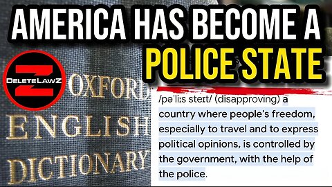 AMERICA IS A POLICE STATE WHERE ANYTHING IS ARRESTABLE; 3 VIDEOS JUST FROM TODAY THAT ARE PROOF!