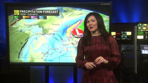 White Christmas came true for southern Ontario, while eastern regions see up to 60 mm of rain