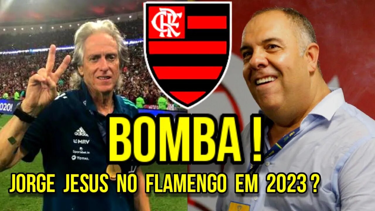 BOMBA! NÃO TÔ ACREDITANDO! JORGE JESUS NO FLAMENGO? DORIVAL JR É A BOLA DA VEZ NA SELEÇÃO