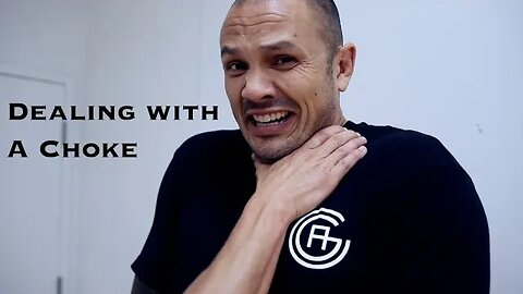 Single Hand Choke Self Defense