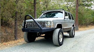 (RC) Winch Bumper Upgrade! Jeep XJ Build