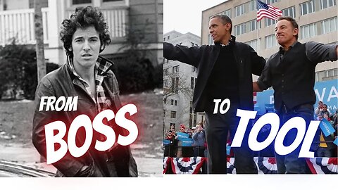 BRUCE SPRINGSTEEN: From Working Class Hero To Out Of Touch Neoliberal