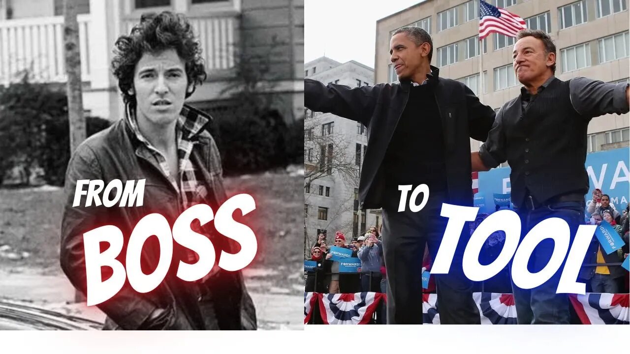 BRUCE SPRINGSTEEN: From Working Class Hero To Out Of Touch Neoliberal