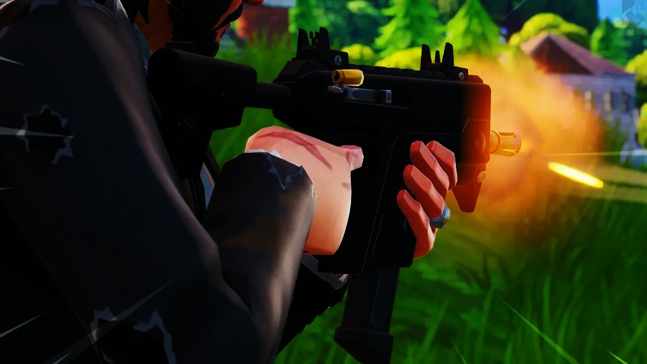 The New BURST SMG in Fortnite