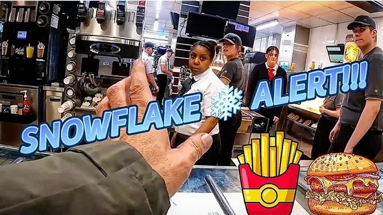 STAFF GET SALTY AT MCDONALD'S!