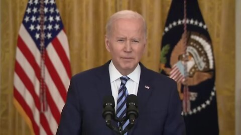 Biden REACTS To The Russian Invasion