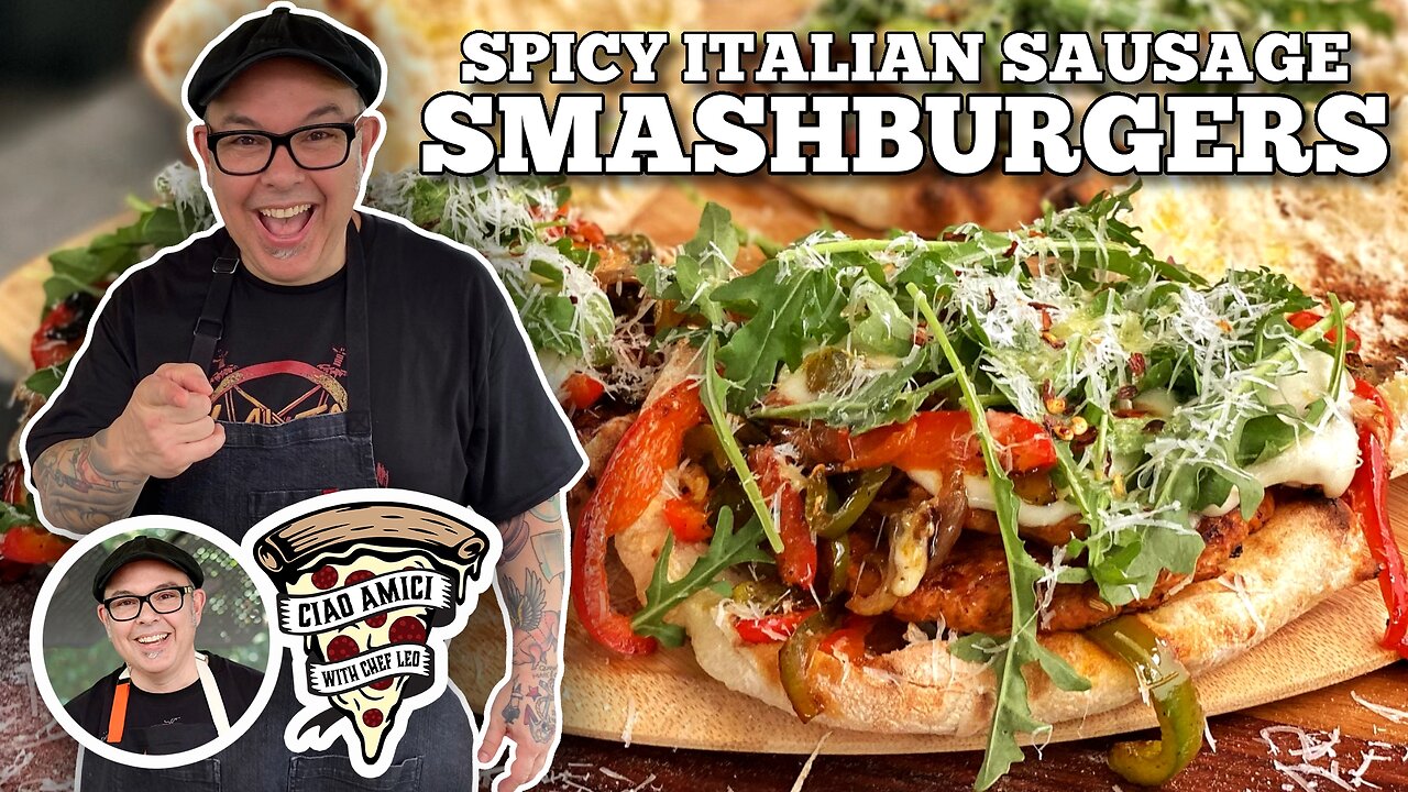 Italian Sausage Smashburgers | Blackstone Griddles