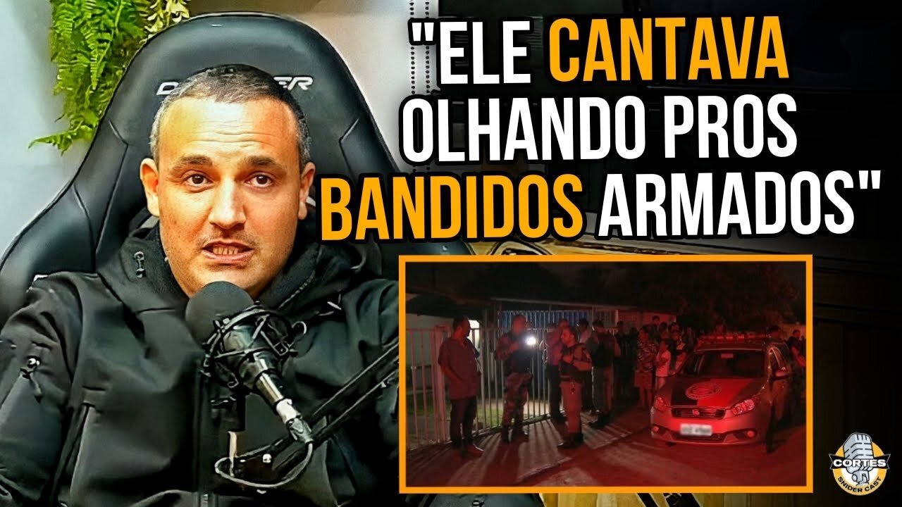 NO MEIO DA TROCA DE TIR0 E ELE CANTANDO - DELEGADO PALUMBO