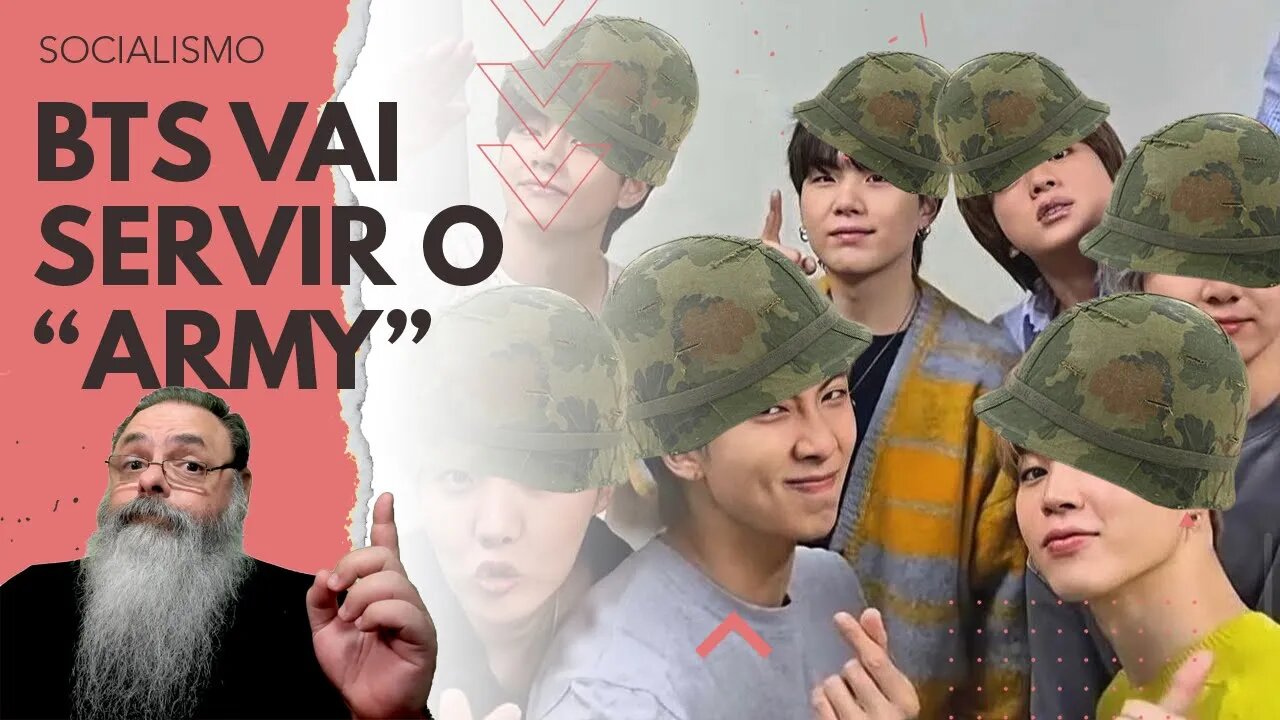 GRUPO de K-POP BTS resolve fazer PAUSA de 2 ANOS para SERVIR ao EXÉRCITO da CORÉIA do SUL