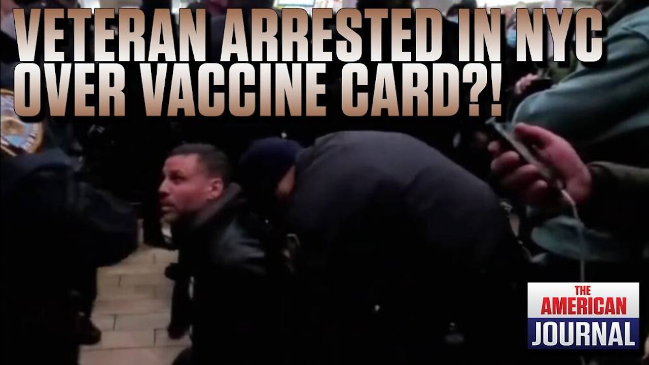 Jim Crow 2.0 - Veteran Arrested in NYC Over Vaccine Card Shares His Story Live On Air