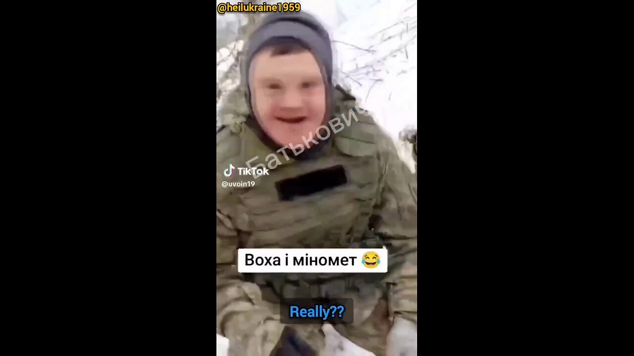 UKRAINIAN SOLDIER ABUSES DOWN SYNDROME SOLDIER ON FRONTLINE