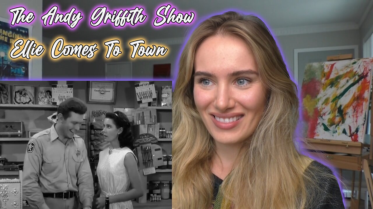 The Andy Griffith Show Ep 4-Ellie Comes To Town!! Russian Girl First Time Watching!!