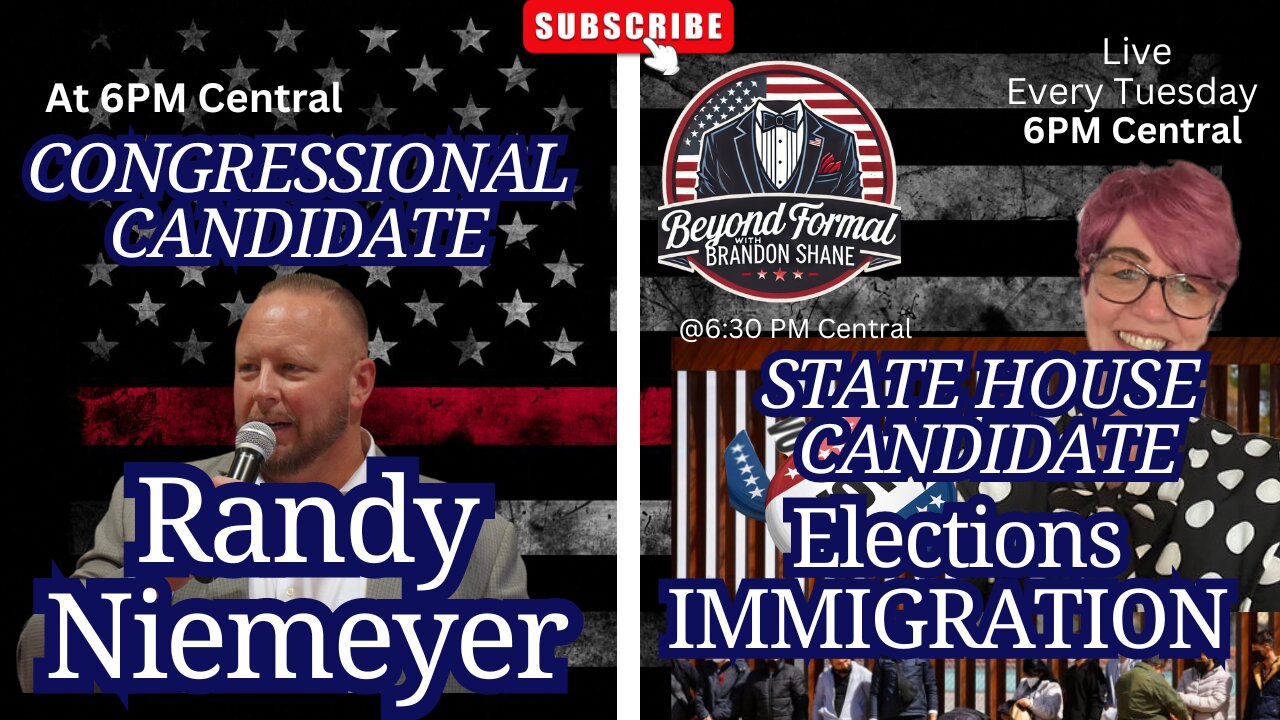 Double Header: Congressional Candidate | State Rep Candidate | Illegals | Vaccines | 10/15/24