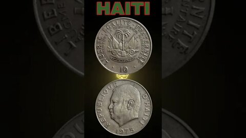 Haiti 10 Centimes 1975.#shorts #coinnotesz